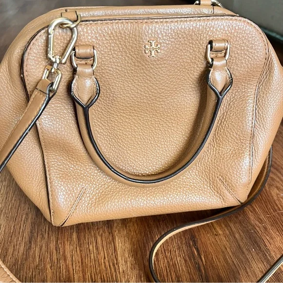 Tory Burch -  Caramel Leather - Handbag - Crossbody Bag - Picture 6 of 11